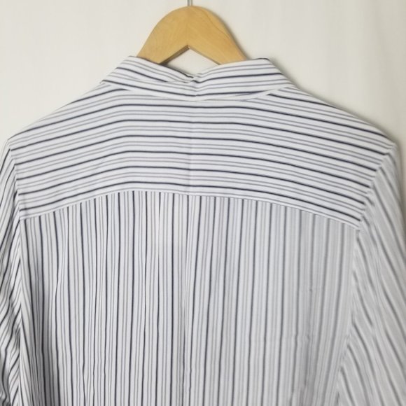 NWT 14th & Union striped button down top women's size Medium (148) - Picture 7 of 8